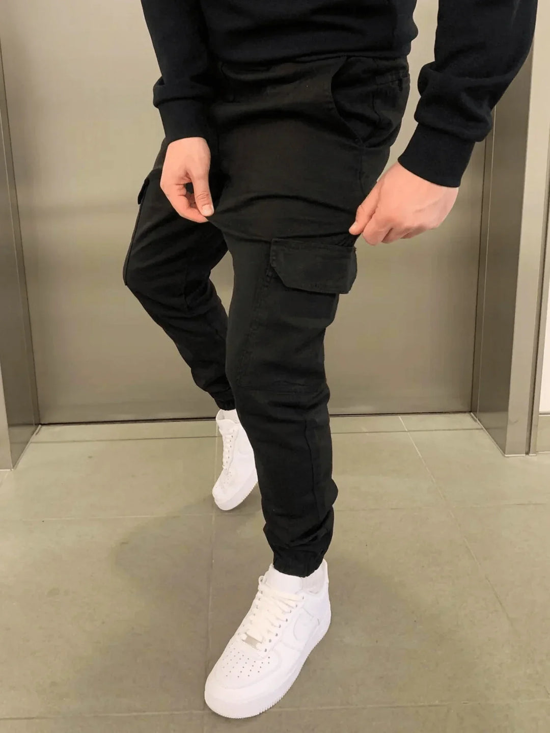 Stefano Flexible Herren Cargohose