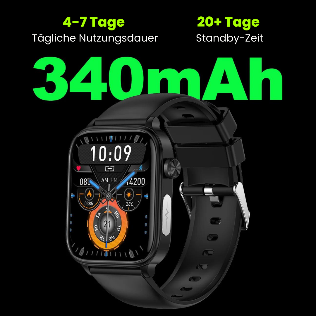 Gluco with SOS Function and Certified Blood Sugar Monitoring