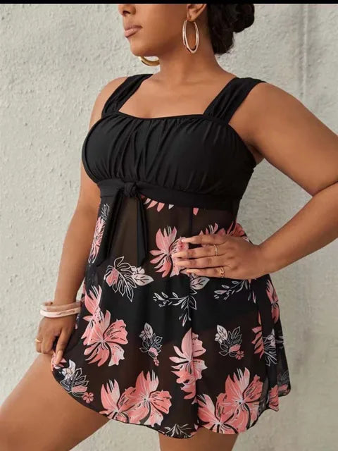 Modischer Damen Tankini Zweiteiler