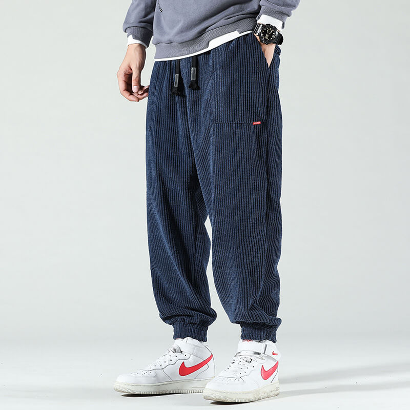 Tobias Casual Style Corduroy Pants