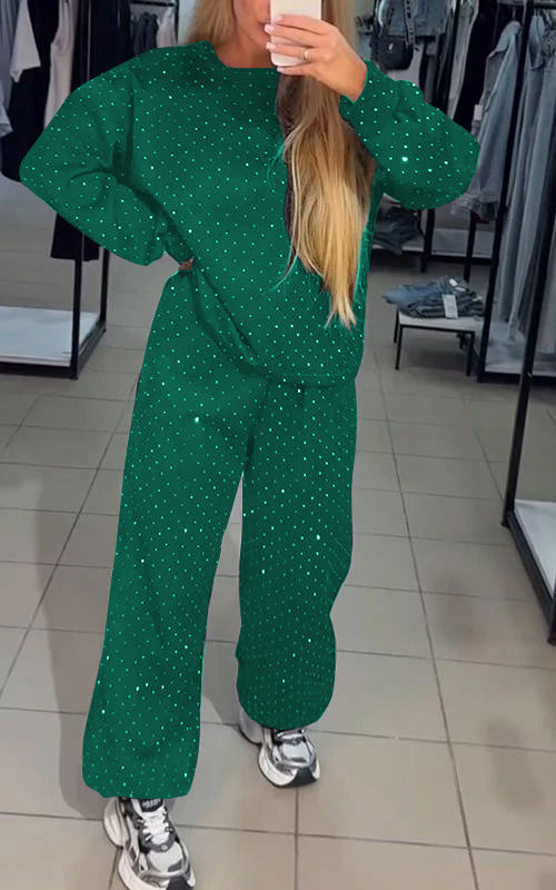 Eleganter Damen Zweiteiler Lang