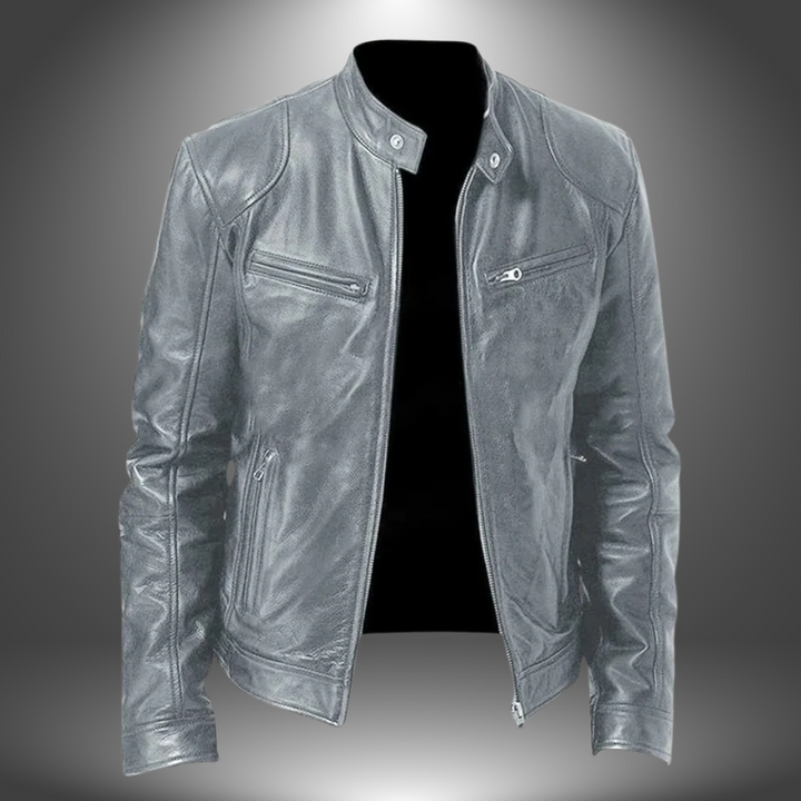 James Exklusive Herren Lederjacke