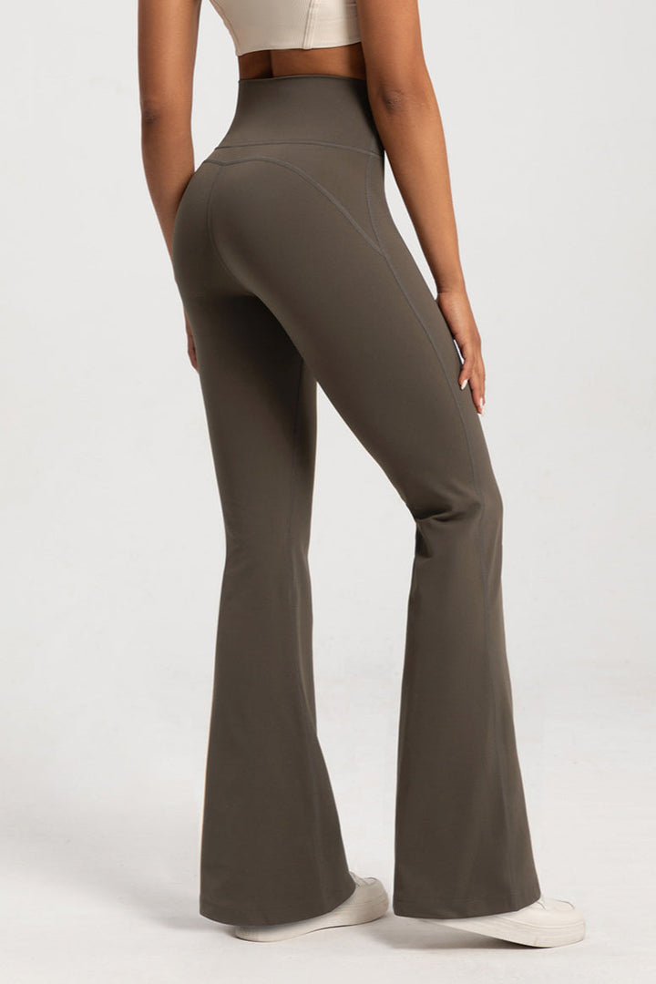 Hochwertige Damen Yoga-Hose mit hohem Bund