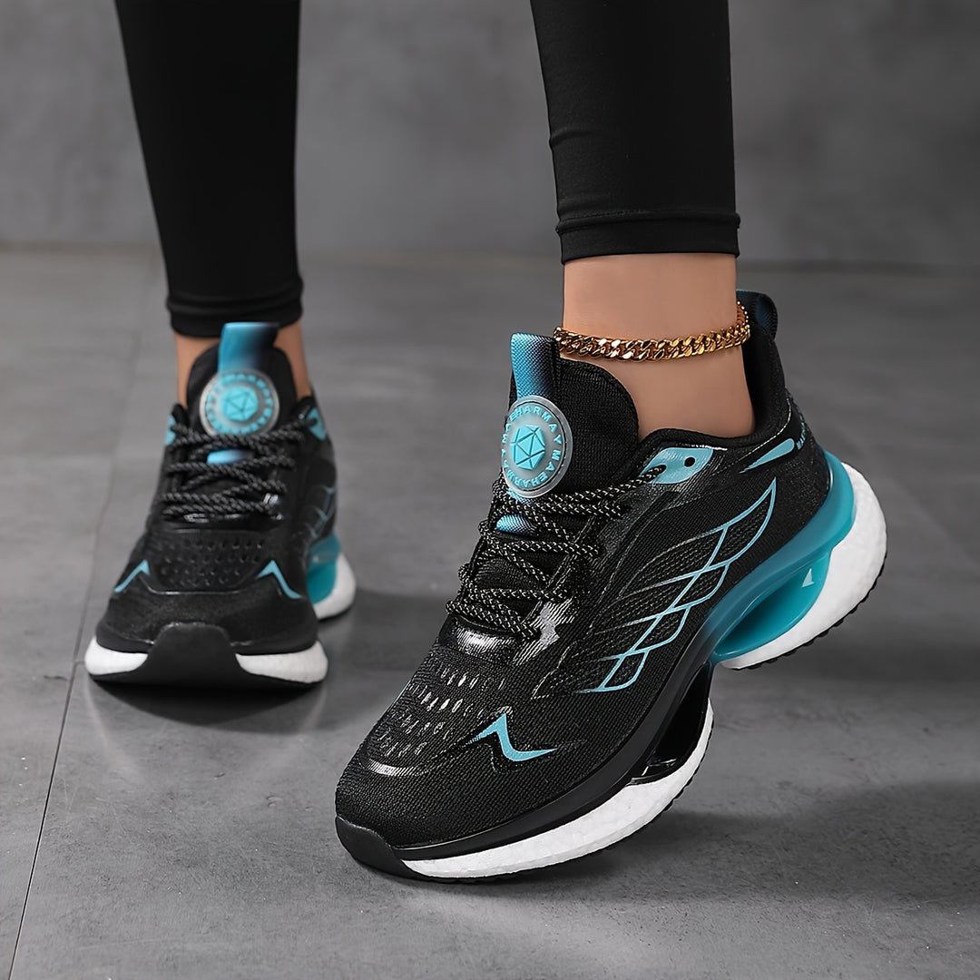 Leichte Atmungsaktive Damen Sneaker mit Rutschfester Sohle