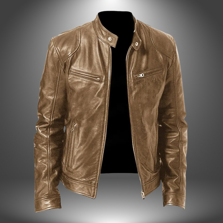 James Exklusive Herren Lederjacke