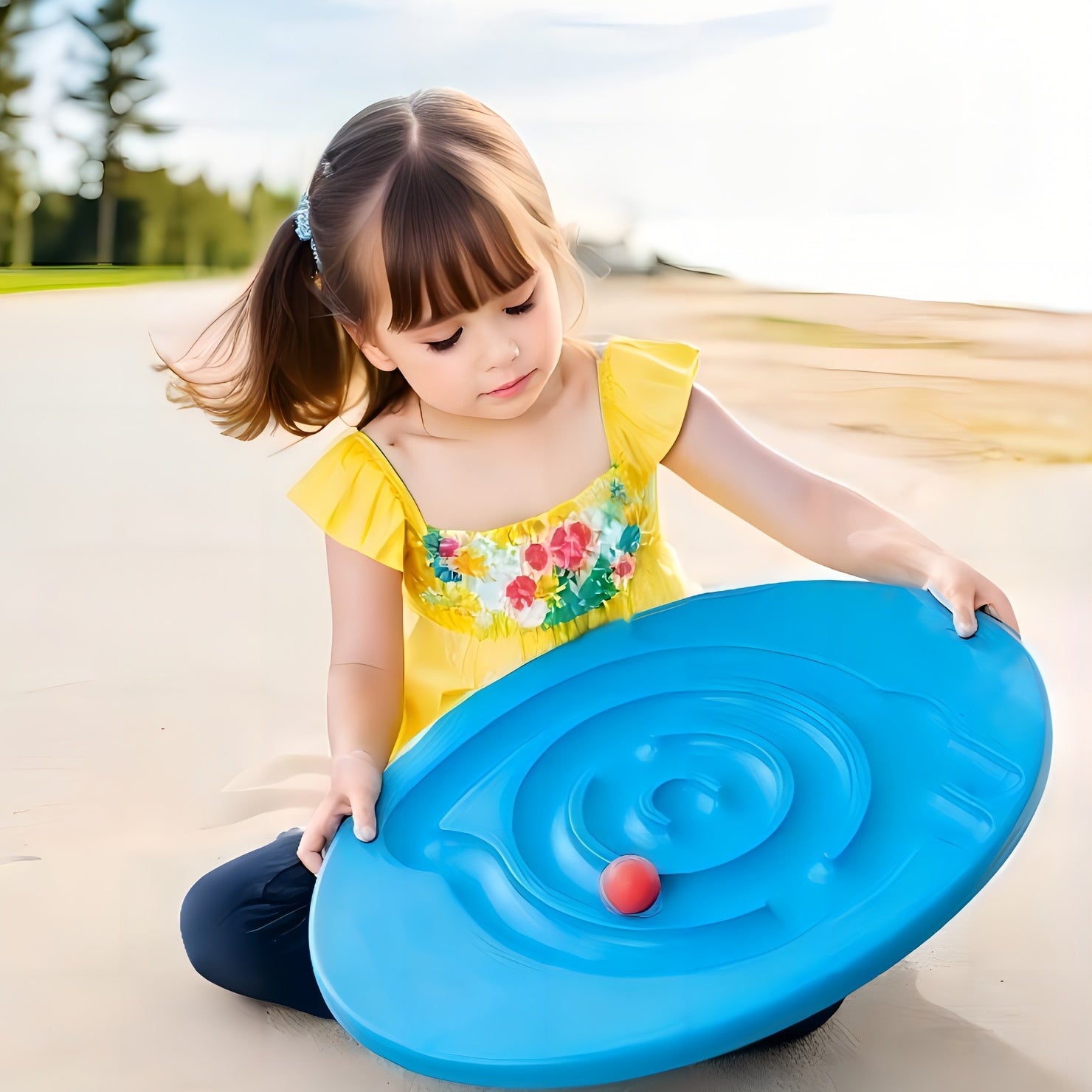 Durable and Sensory-Friendly Balance Trainer Board for Kids