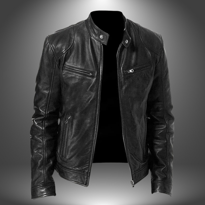 James Exklusive Herren Lederjacke