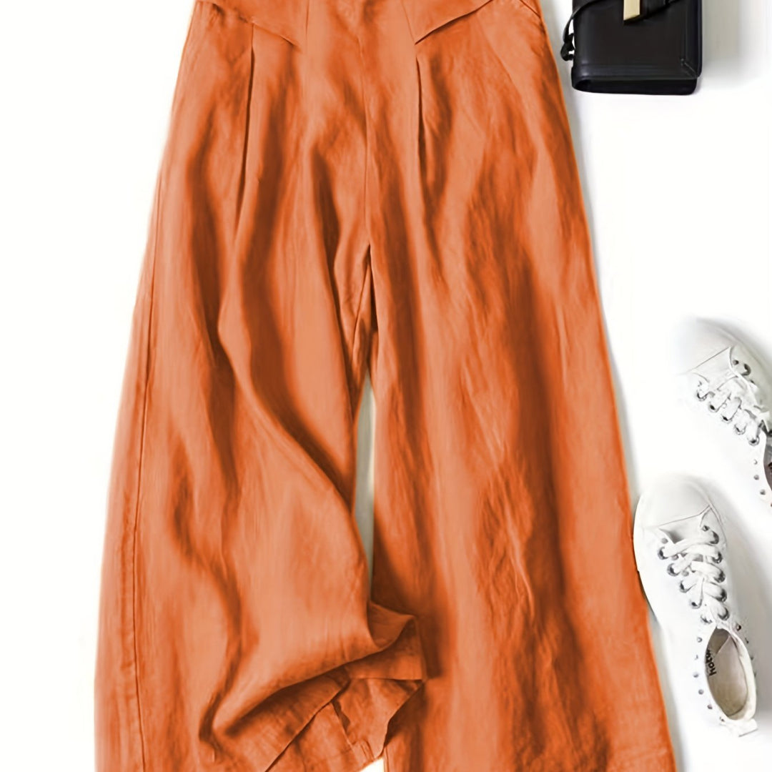 Stylische Weite Damen Hose