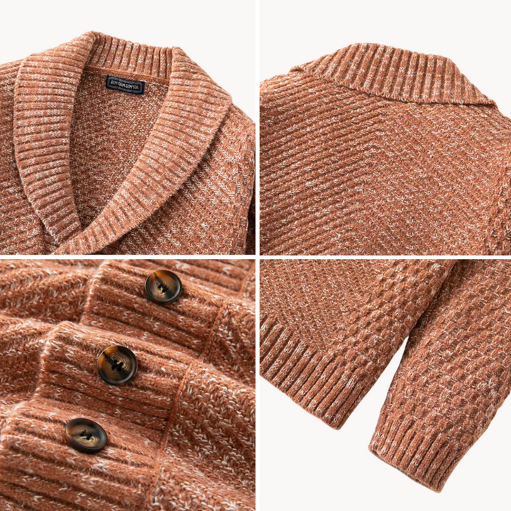 Sartori Klassischer Damen Schalkragen-Cardigan