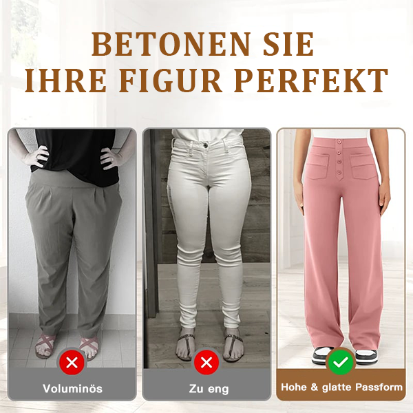 Nina High-Waist Stretch Damen Hose