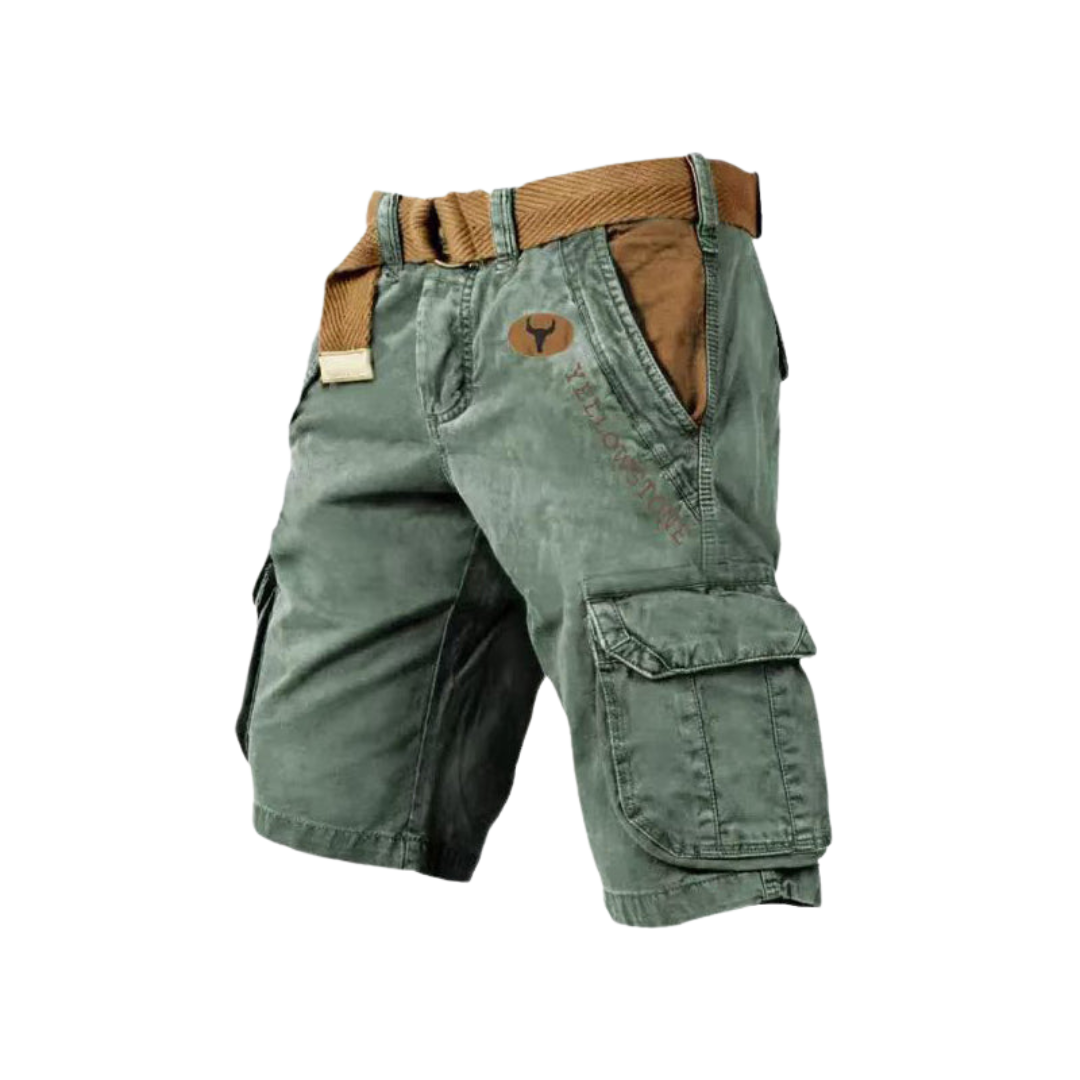 Yellow Stone - Men's Shorts with Pockets