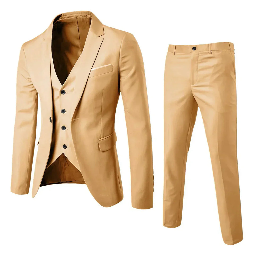 Eleganter Herren Dreiteiler Anzug
