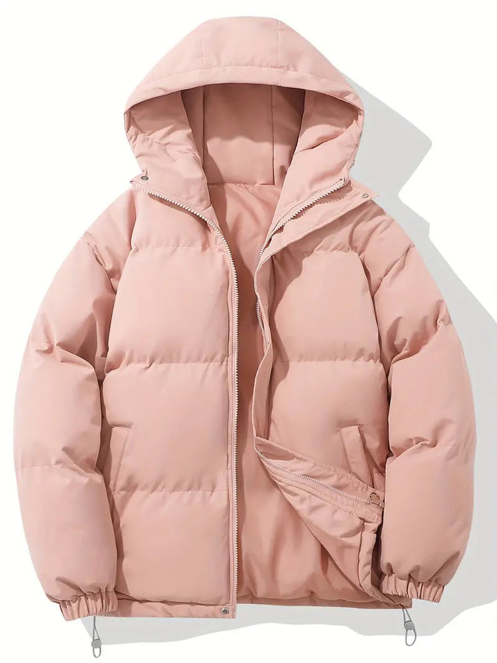 Karoline Warme Damen Winterjacke mit Kapuze