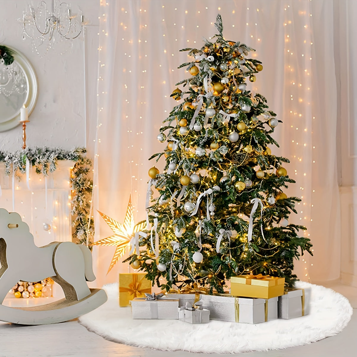 Luxury Christmas Tree Skirt