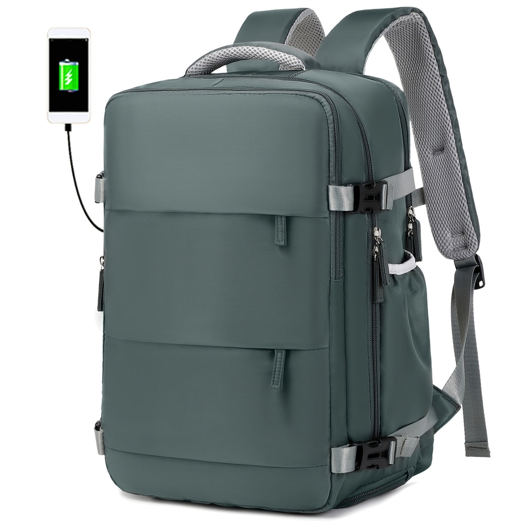 Praktischer Damen Reiserucksack mit Schuhfach und Laptopfach