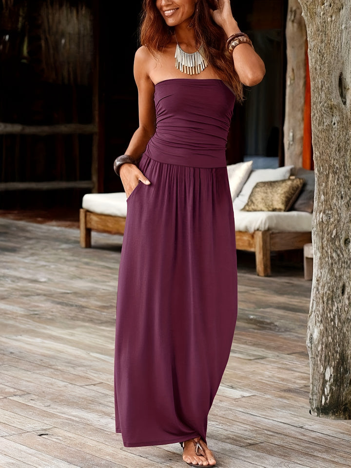 Elegant Damen Maxikleid