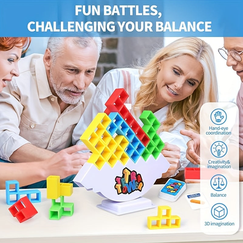 Stacking Balance Tower Game