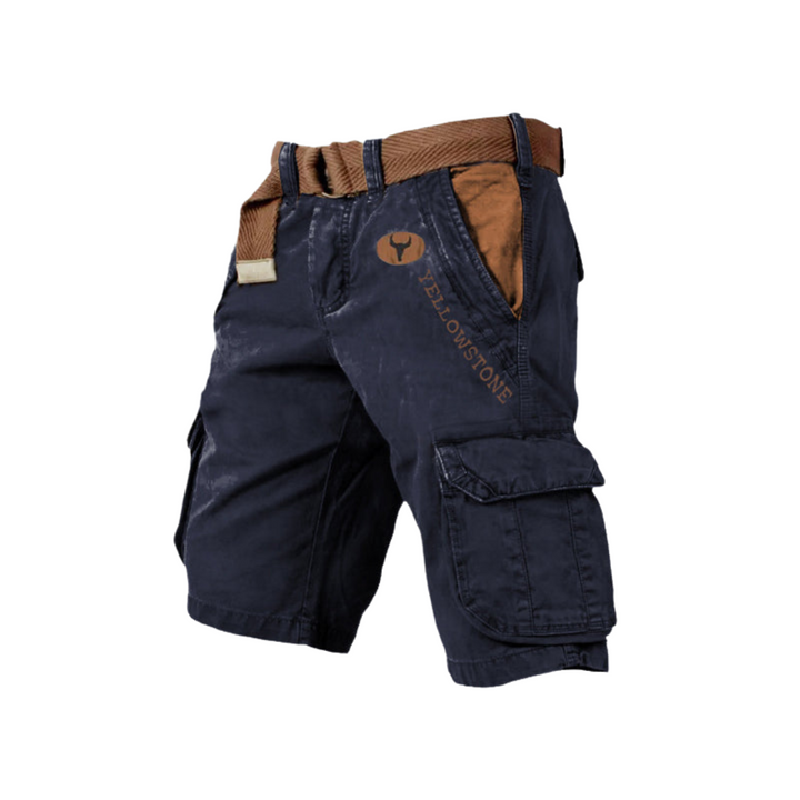 Yellow Stone Lässige Herren Shorts mit Taschen