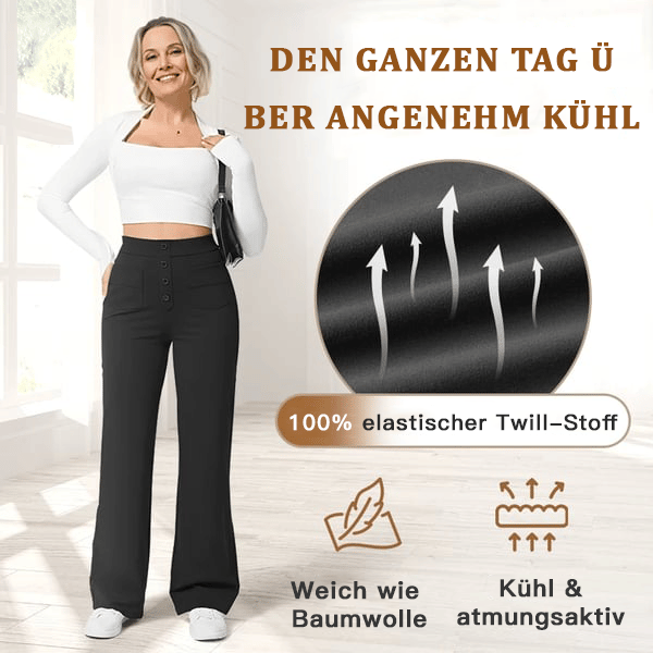 Nina High-Waist Stretch Damen Hose