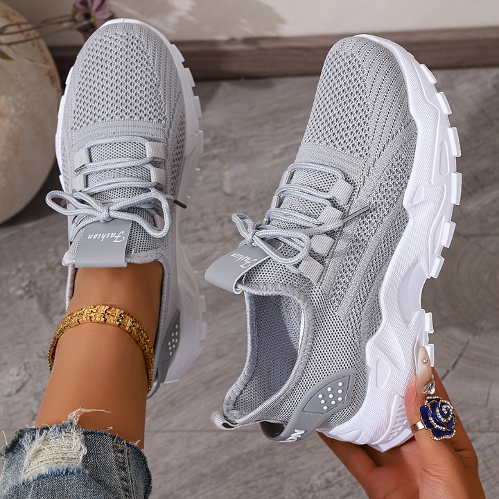 Atmungsaktive Bequeme Damen Strick-Sneaker
