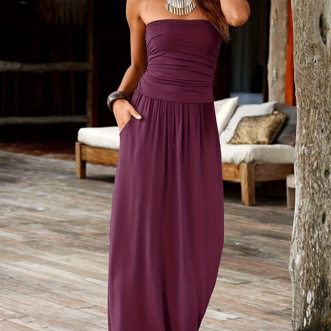 Elegant Damen Maxikleid