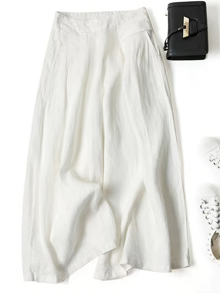 Stylische Weite Damen Hose