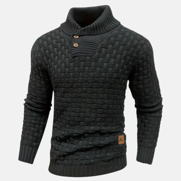 Weicher Klassischer Herren Strickpullover