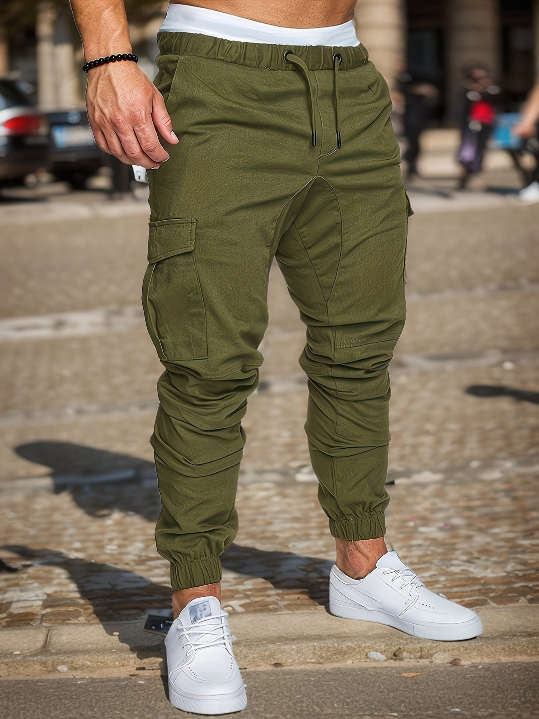 Lässige Herren Cargohose mit Taschen