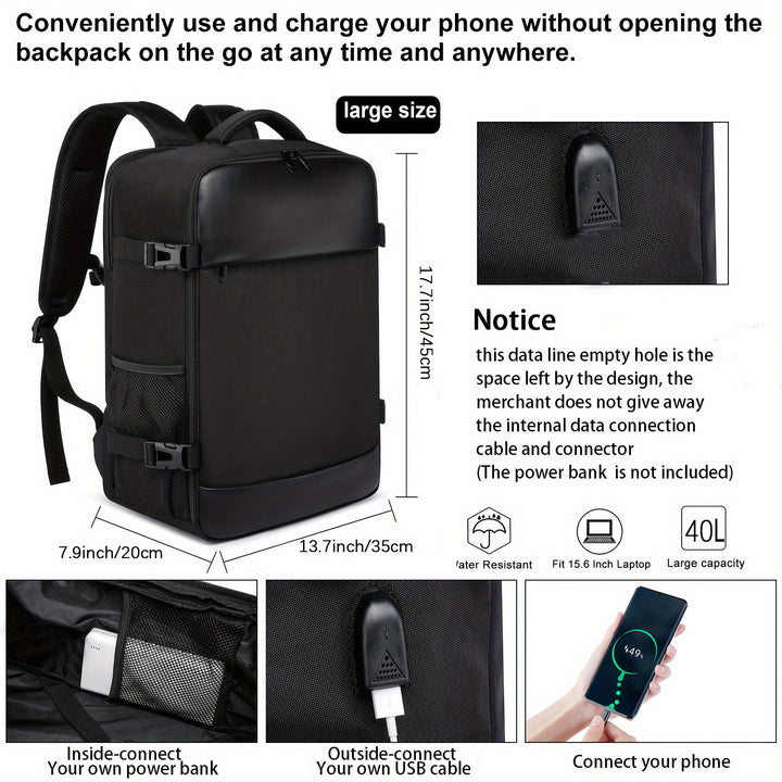Praktische Damen Reisetasche Multifunktionsrucksack