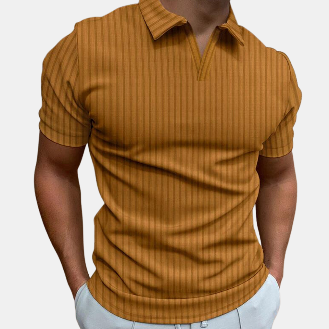 Men's Long Sleeve Polo Shirt
