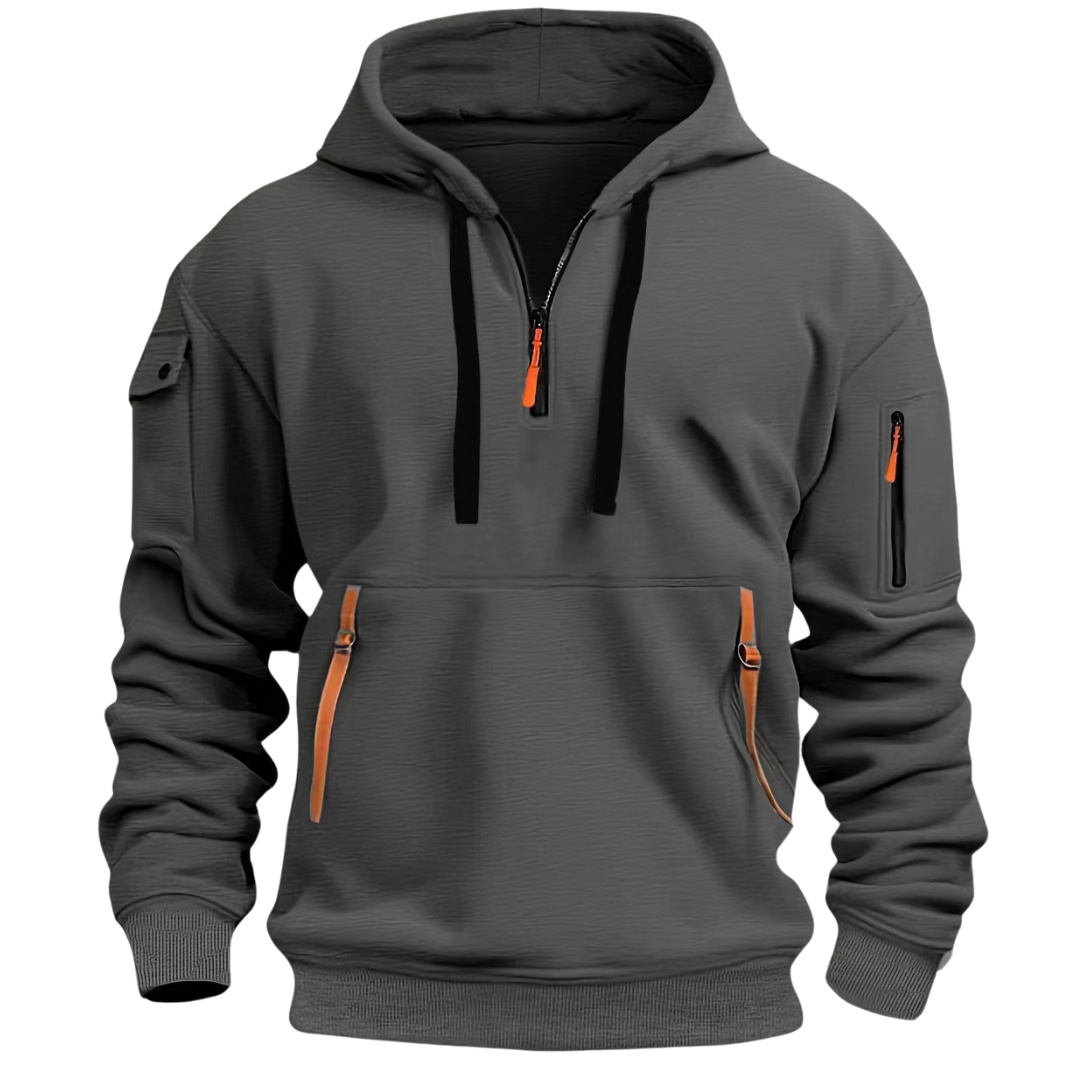 Women's Hoodie with Multiple Pockets