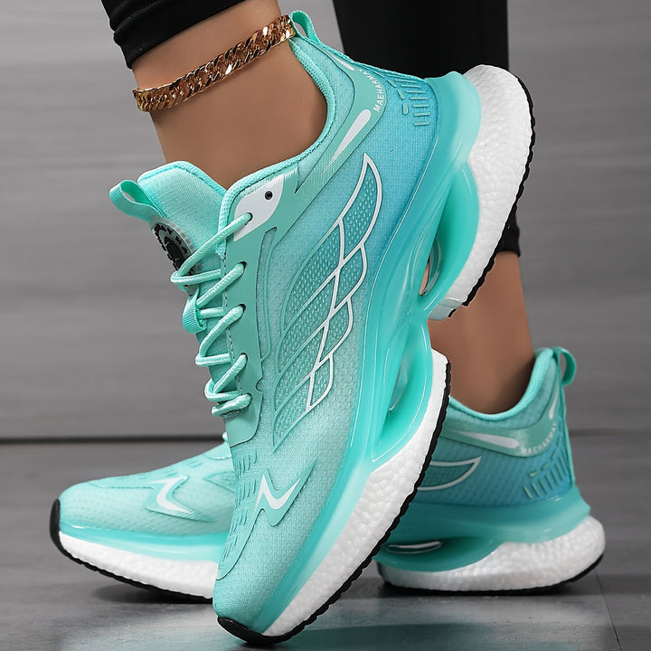 Leichte Atmungsaktive Damen Sneaker mit Rutschfester Sohle