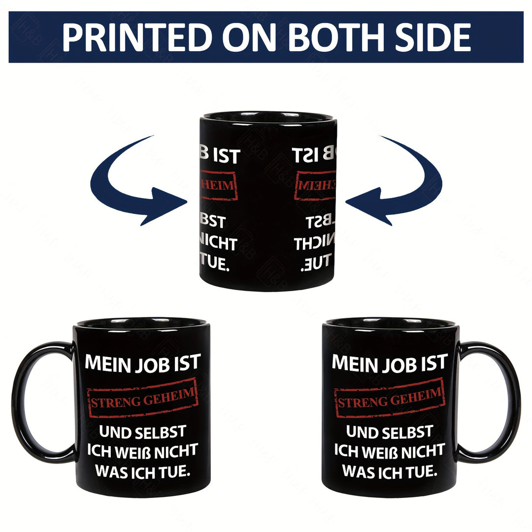 Lustige Damen Kaffeetasse mit Spruch