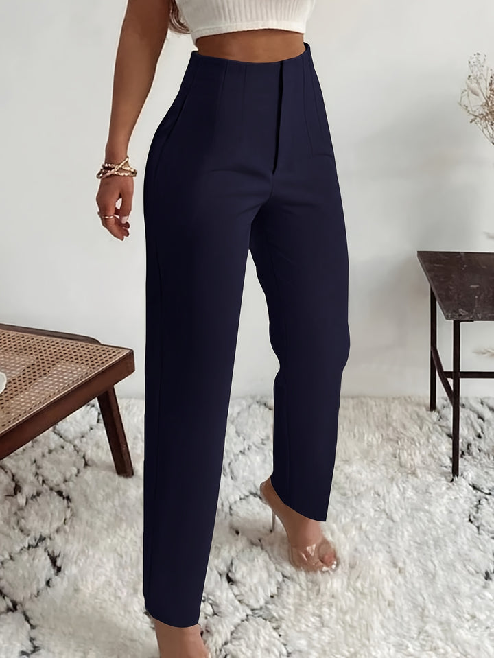 Elegante Damen Bundfaltenhose