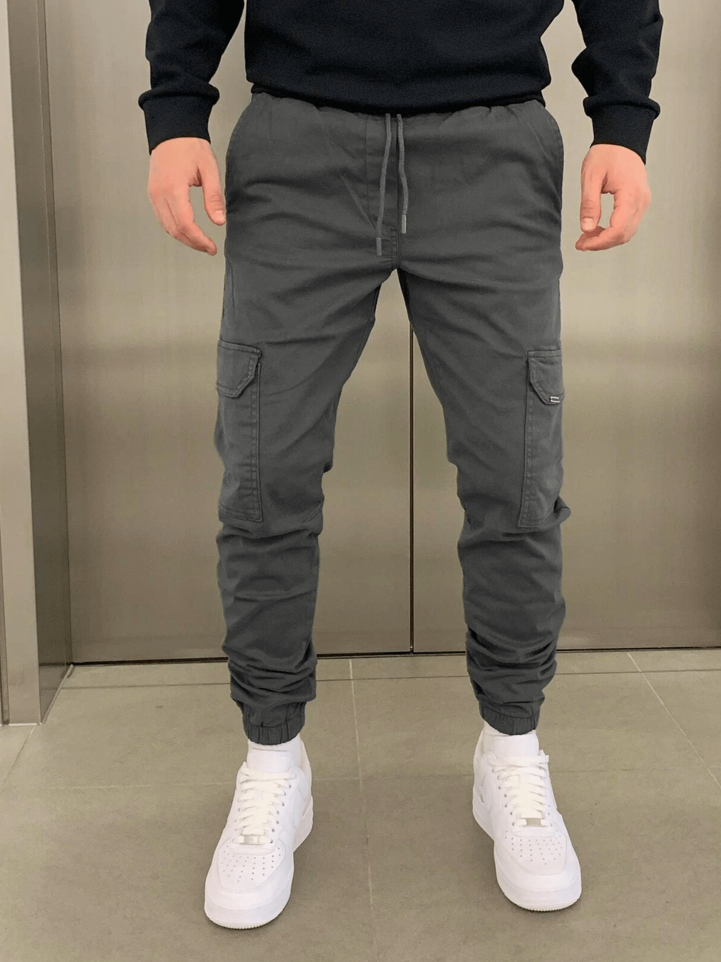 Men's Casual Cargo Joggers