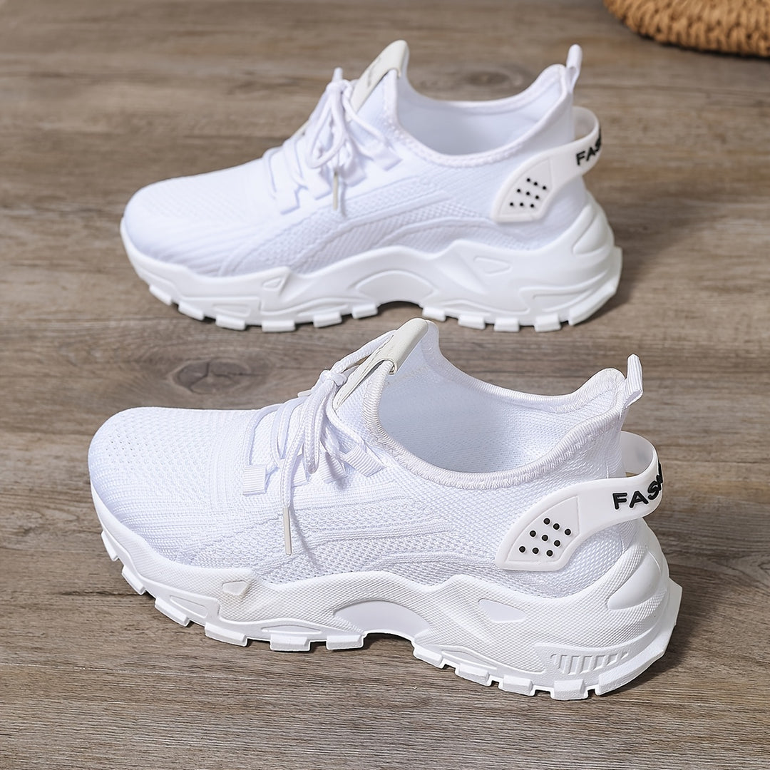 Atmungsaktive Bequeme Damen Strick-Sneaker