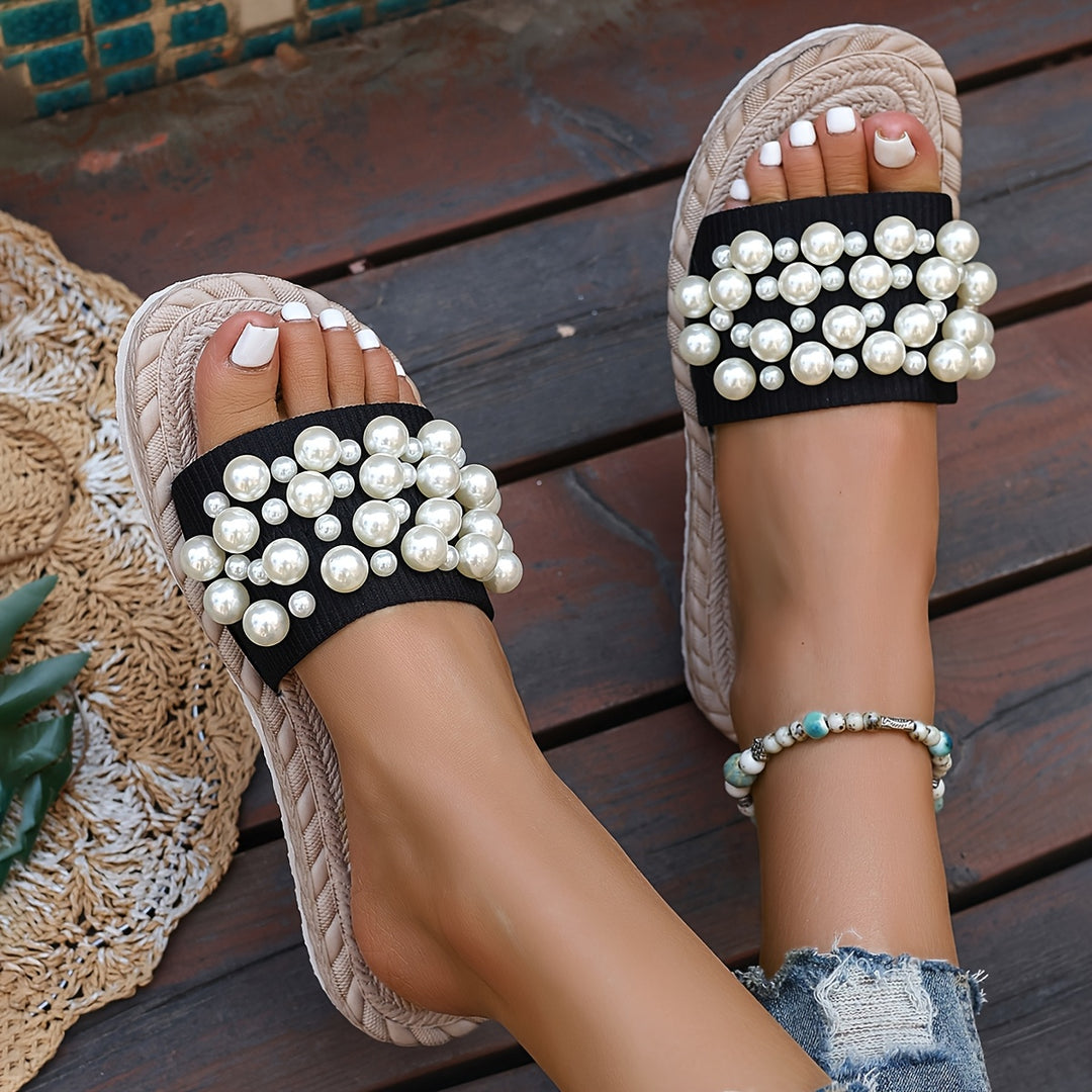 Elegante Flache Damen Sandalen