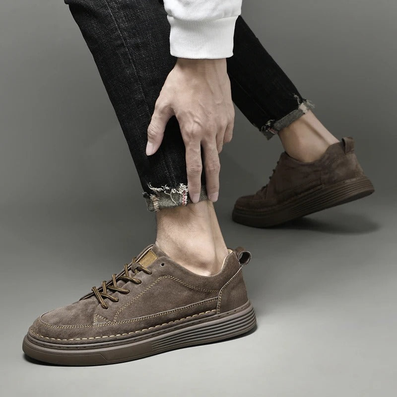 Harrison Klassische Herren Oxford-Schuhe aus Wildleder