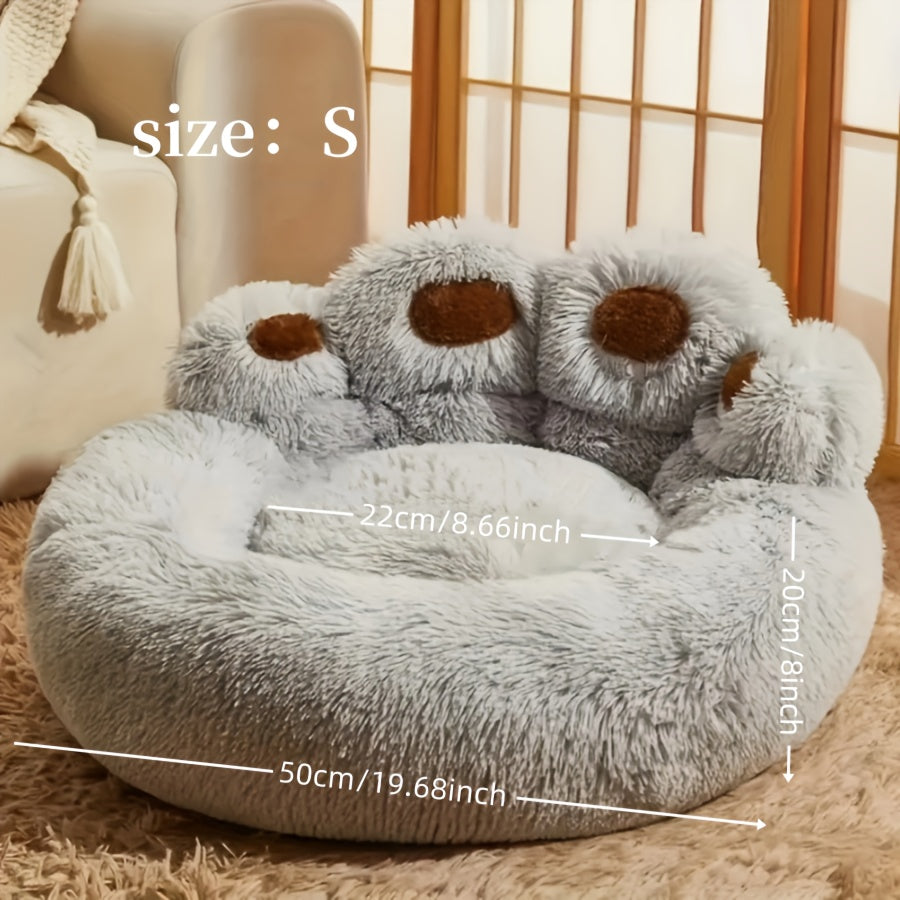 Washable Plush Calming Dog Bed