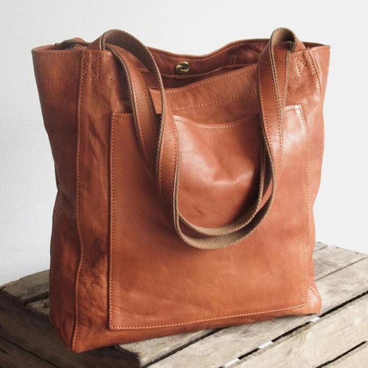 Klassische Leder Damen Handtasche