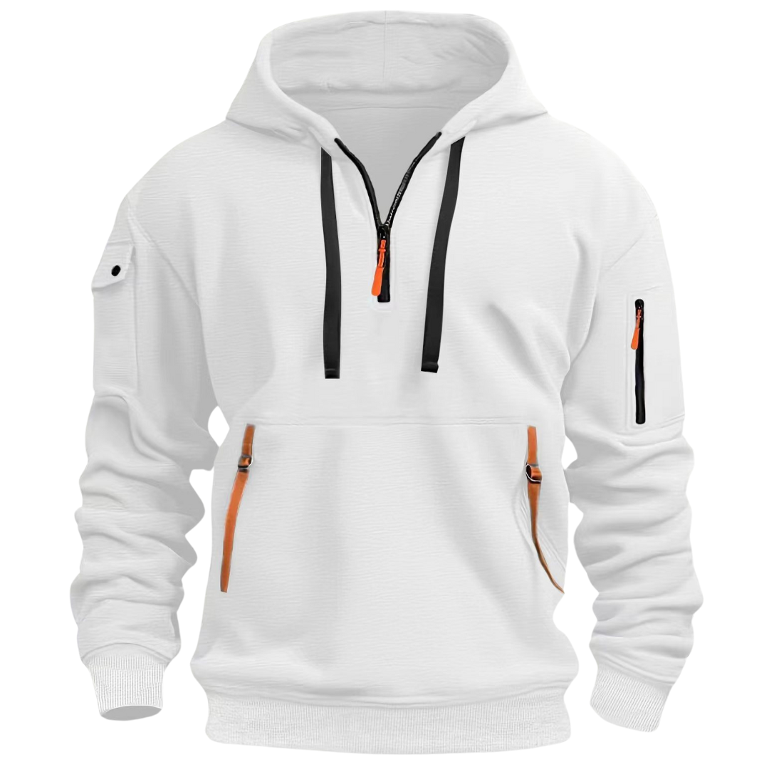 Women's Hoodie with Multiple Pockets