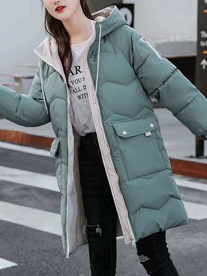 Lina Warme Damen Winterjacke