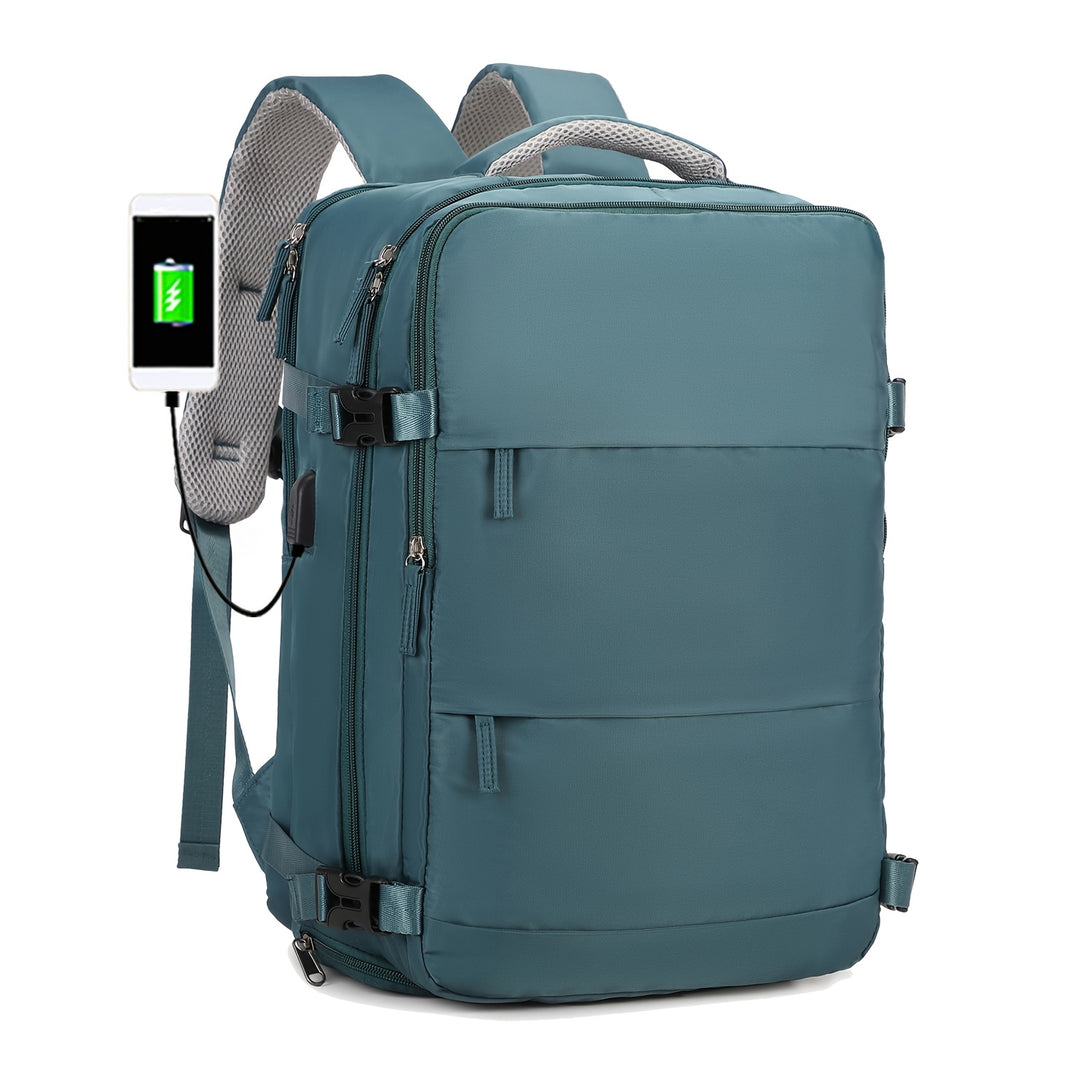 Praktischer Damen Reiserucksack mit Schuhfach und Laptopfach
