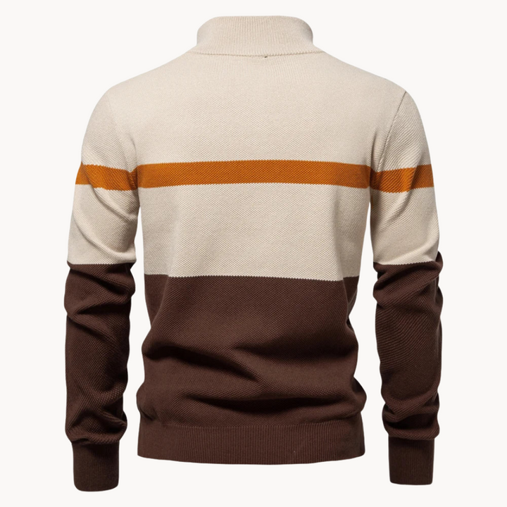 Weicher Herren Quarter-Zip Pullover