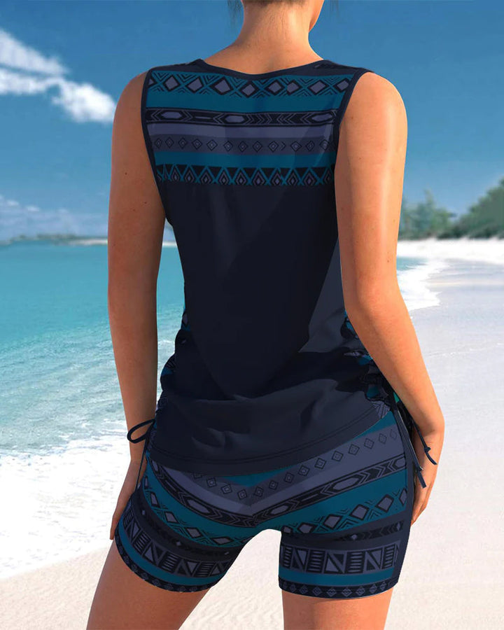 Sportliches Damen Tankini-Set