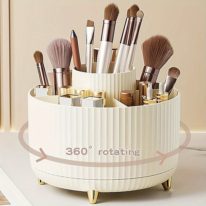 Praktischer Damen Drehbarer Make-up-Organizer mit 5 Fächern