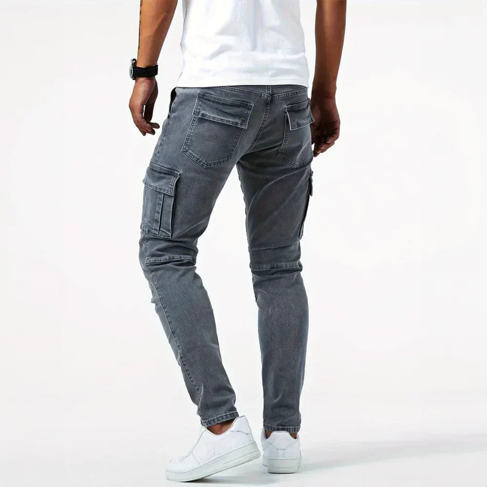 Xavier Stretch Cargo Jeans