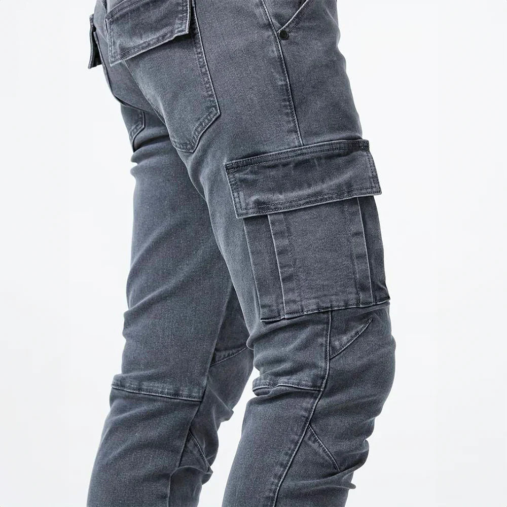 Xavier Stretch Cargo Jeans
