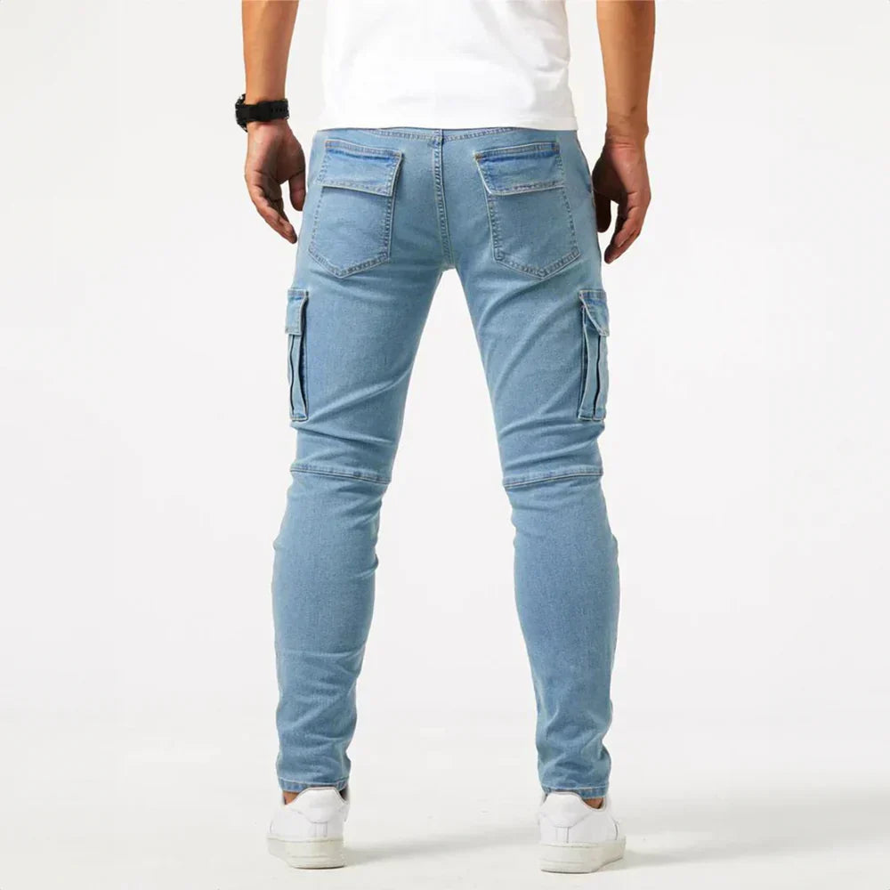 Xavier Stretch Cargo Jeans