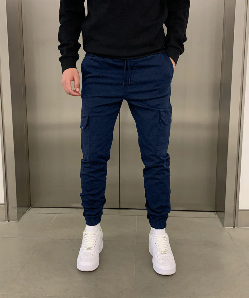 Stefano Flexible Herren Cargohose